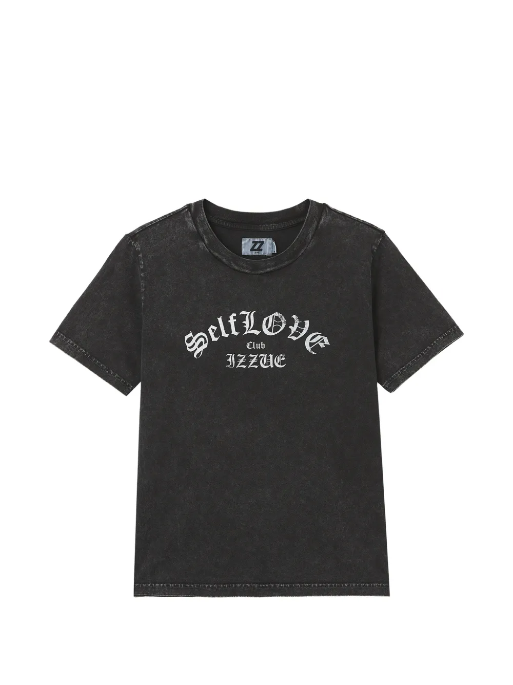 izzue print T-shirt - Schwarz