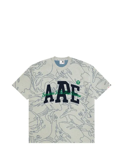 AAPE BY *A BATHING APE® patterned T-shirt