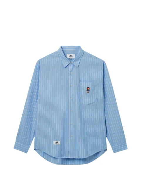 CHOCOOLATE striped pocket shirt