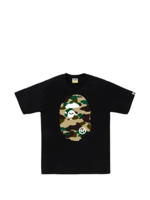 A BATHING APE® カモフラージュ Tシャツ | ブラック | FARFETCH JP