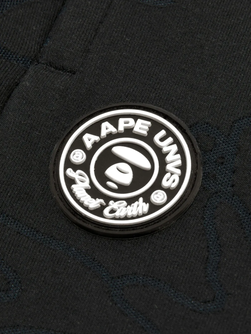 AAPE BY *A BATHING APE Shorts met logodetail Zwart