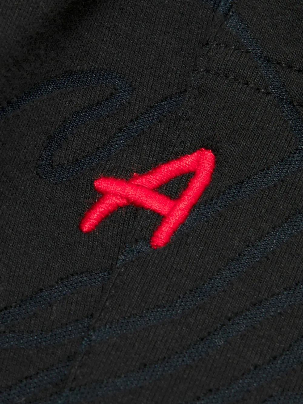 AAPE BY *A BATHING APE Shorts met logodetail Zwart