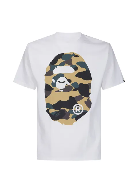 A BATHING APE® camouflage-print T-shirt