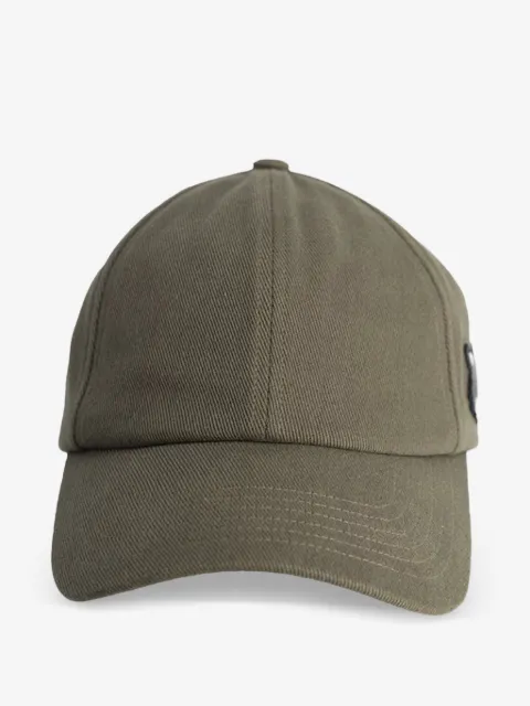 Maison Kitsuné fox-patch baseball cap