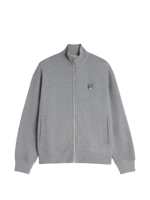 Maison Kitsuné sudadera con aplique de parche