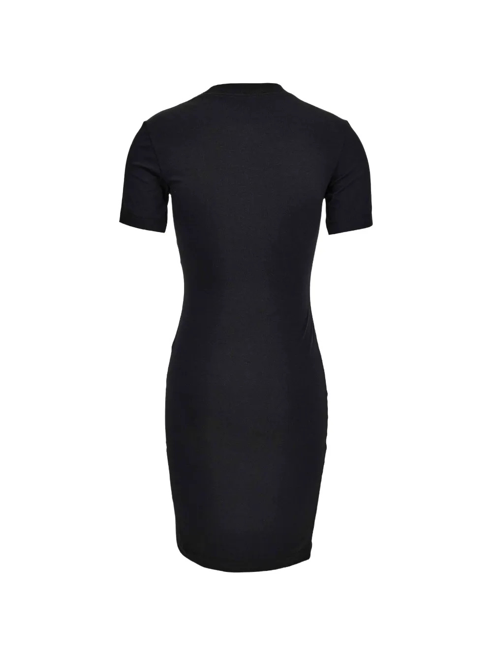 Versace Jeans Couture Jurk met V-embleem Zwart