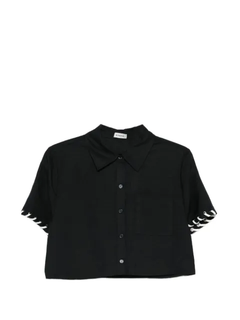 Simkhai short-sleeve chest-pocket shirt