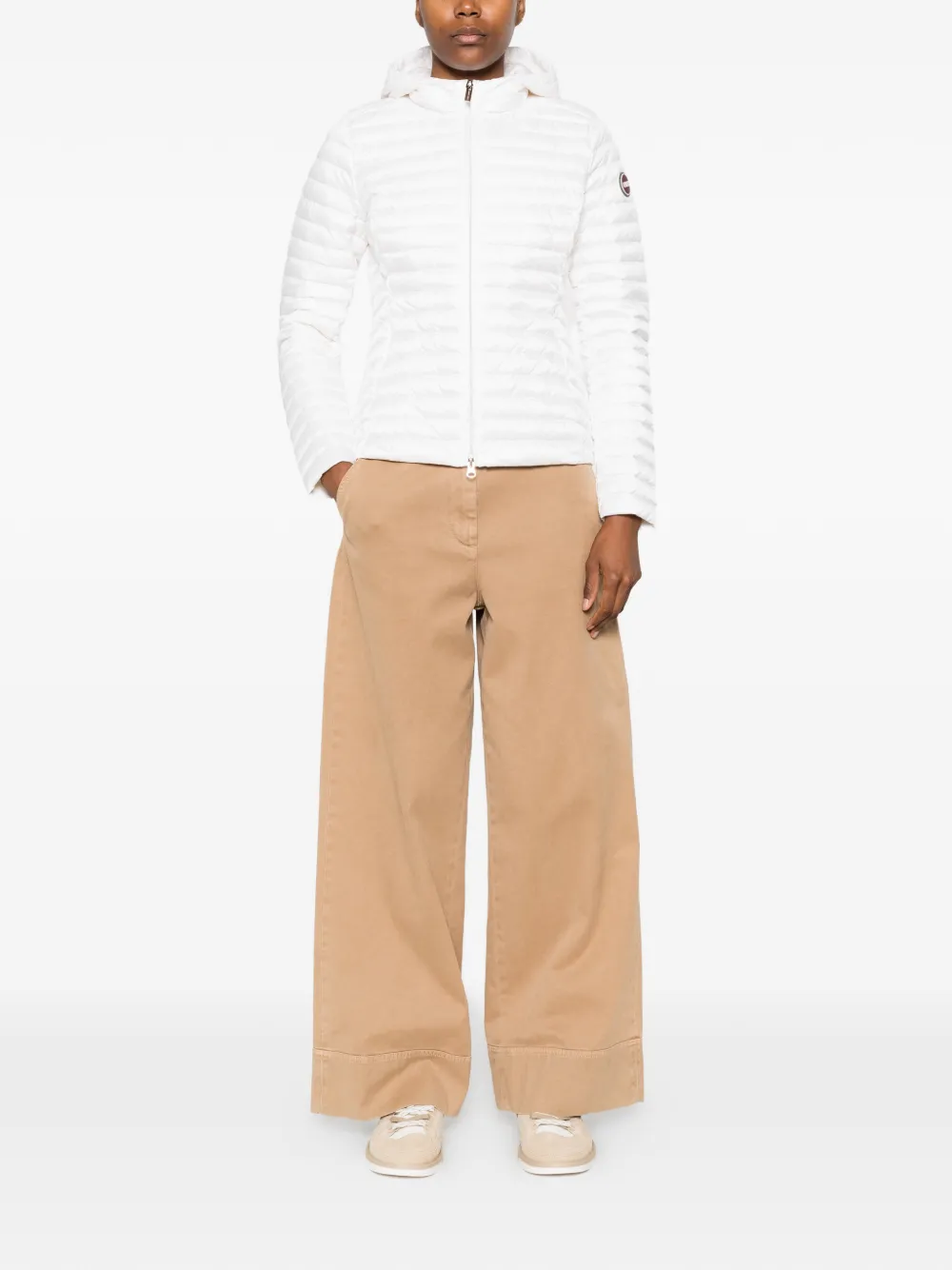  Colmar Hooded Padded Jacket - White 