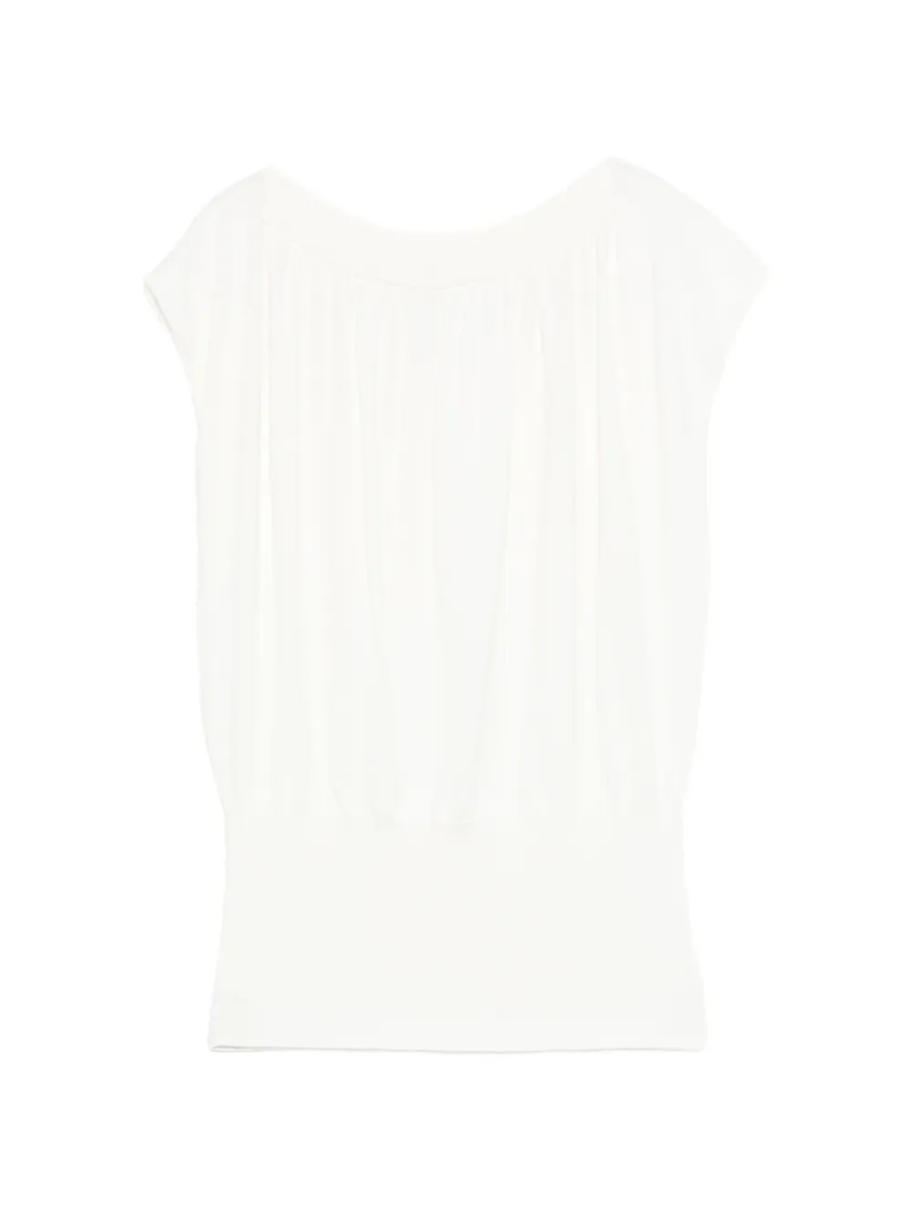 Liviana Conti Top con arricciatura - Toni neutri