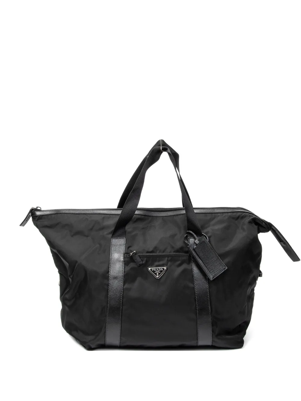 Prada Pre-Owned Weekender black zip tote bag - Nero