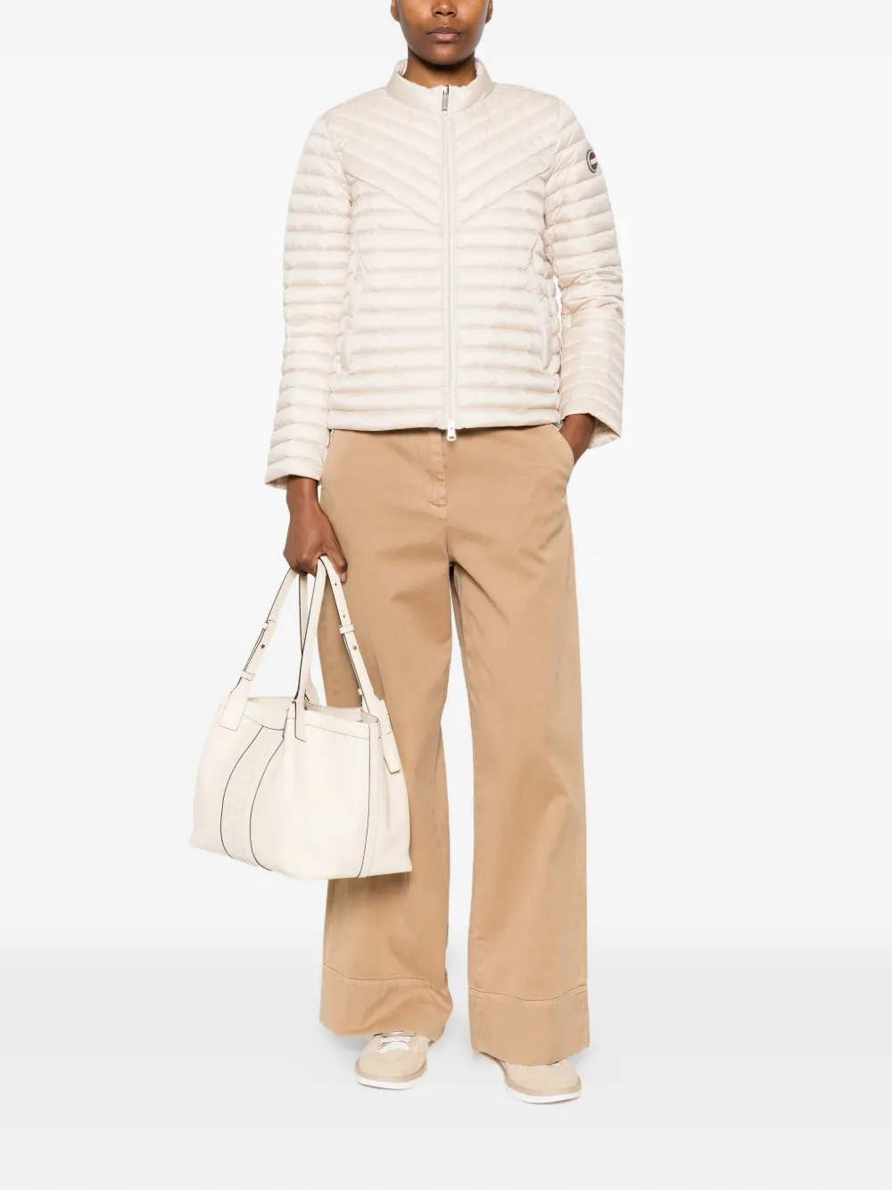  Colmar Quilted Jacket - Neutrals 