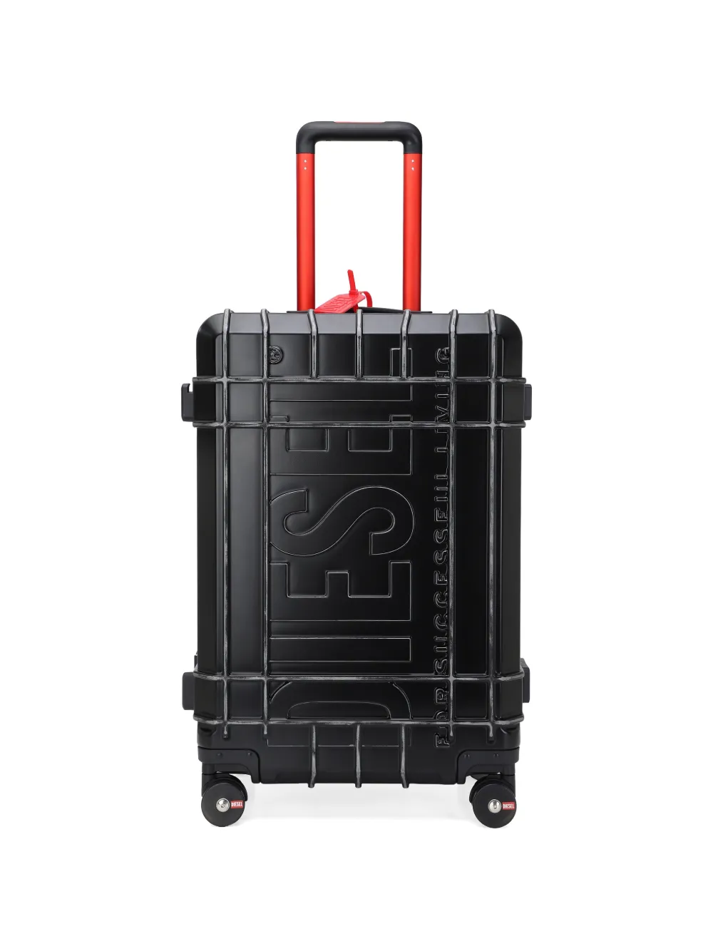 Diesel medium embossed-logo trolley - Nero
