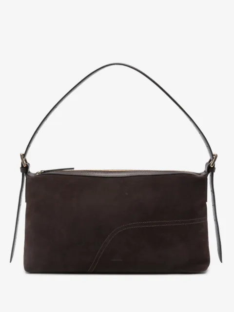 ATP Atelier Castellare zip suede tote bag
