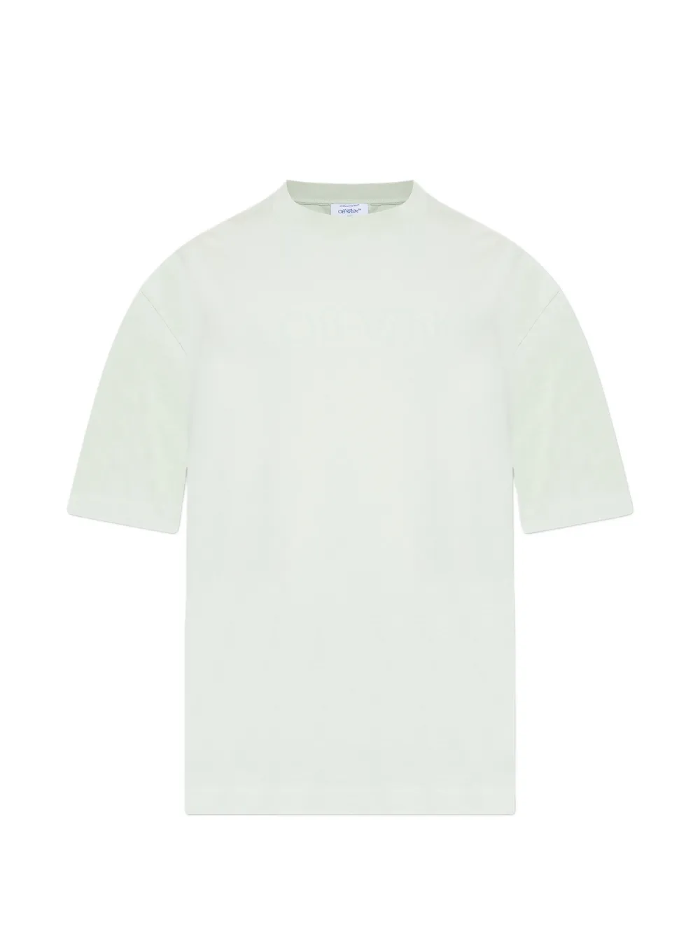Off-White crew-neck T-shirt - Verde