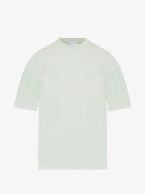 Off-White playera con cuello redondo