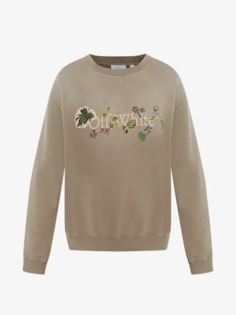 Off-White logo-embellishment sweatshirt