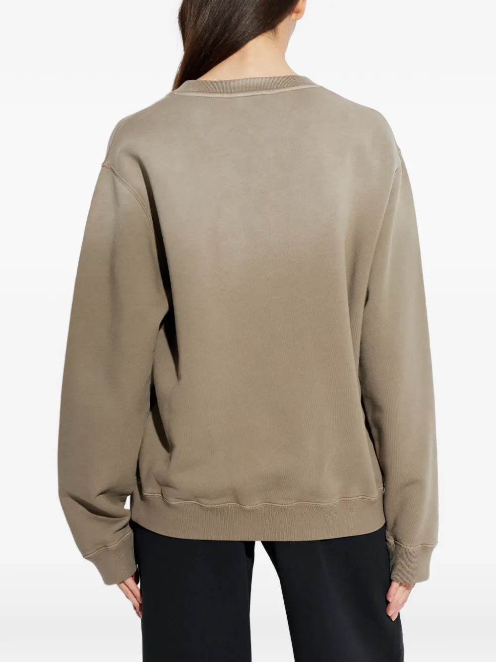 Off-White Sweater met logo Beige
