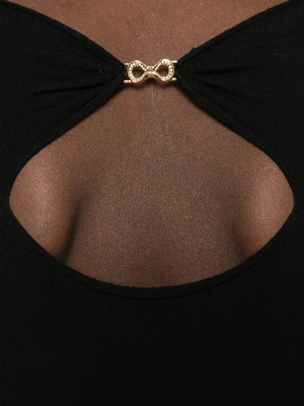 TWINSET Top met lange mouwen Zwart