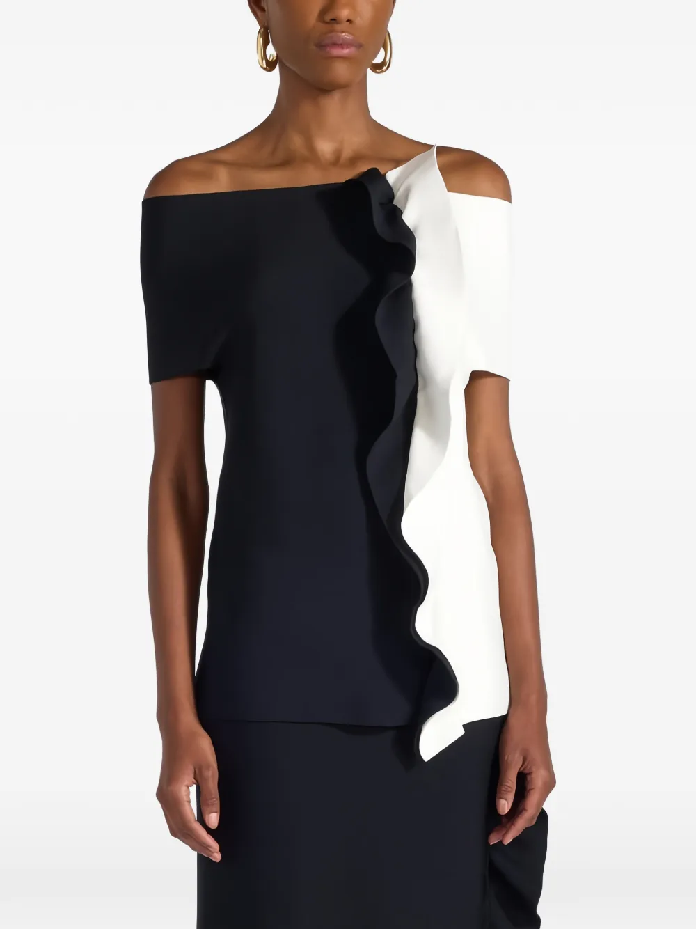 Liviana Conti Daisy top - Nero