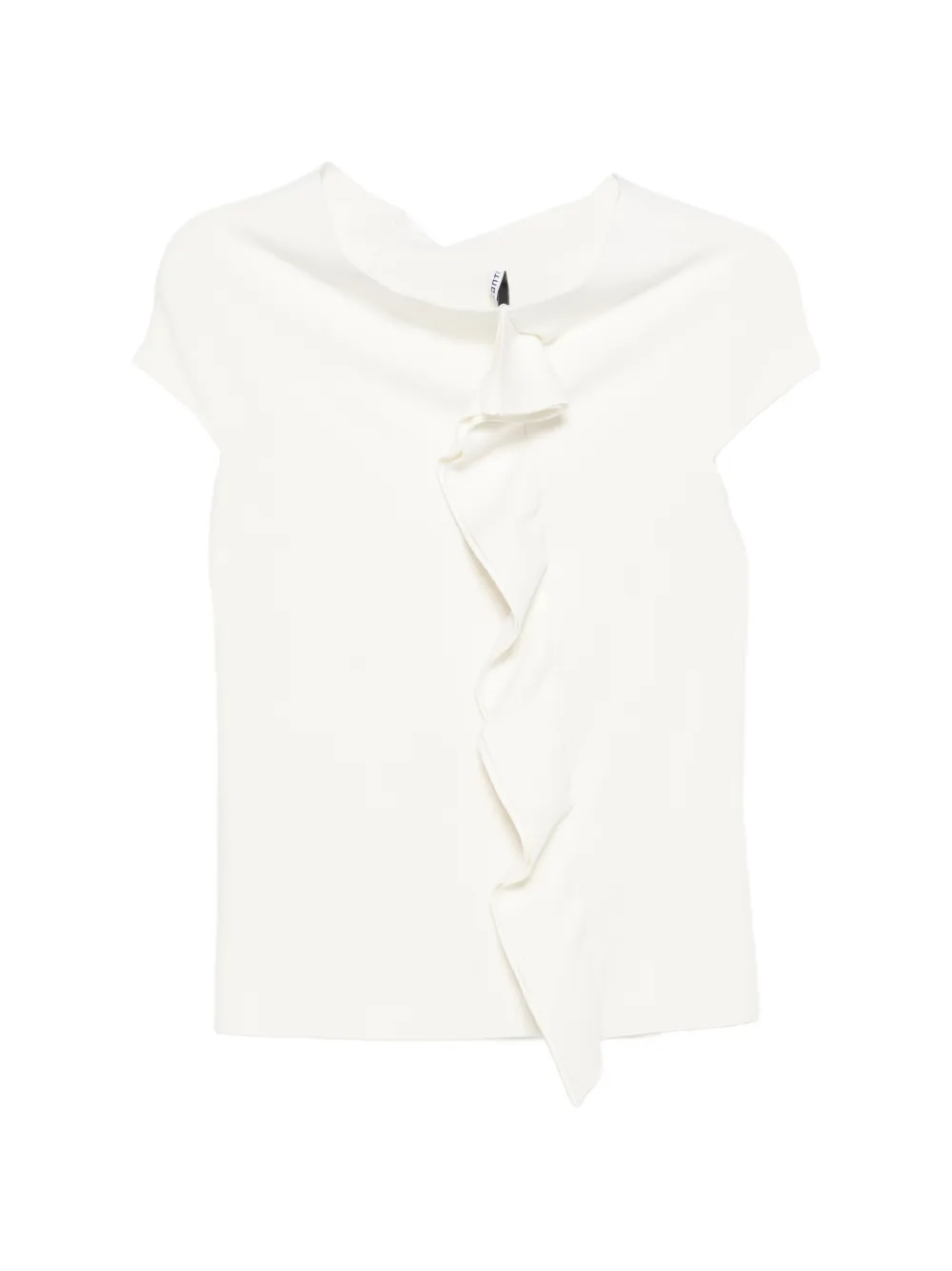 Liviana Conti Top con ruches - Toni neutri