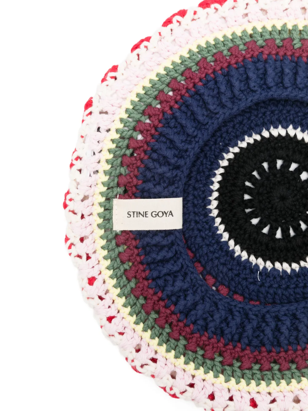  Stine Goya Striped Beret - Blue 