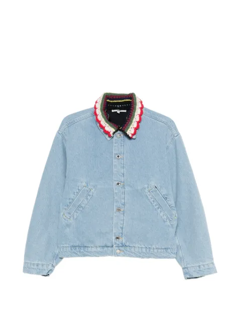 Stine Goya contrasting-collar denim jacket
