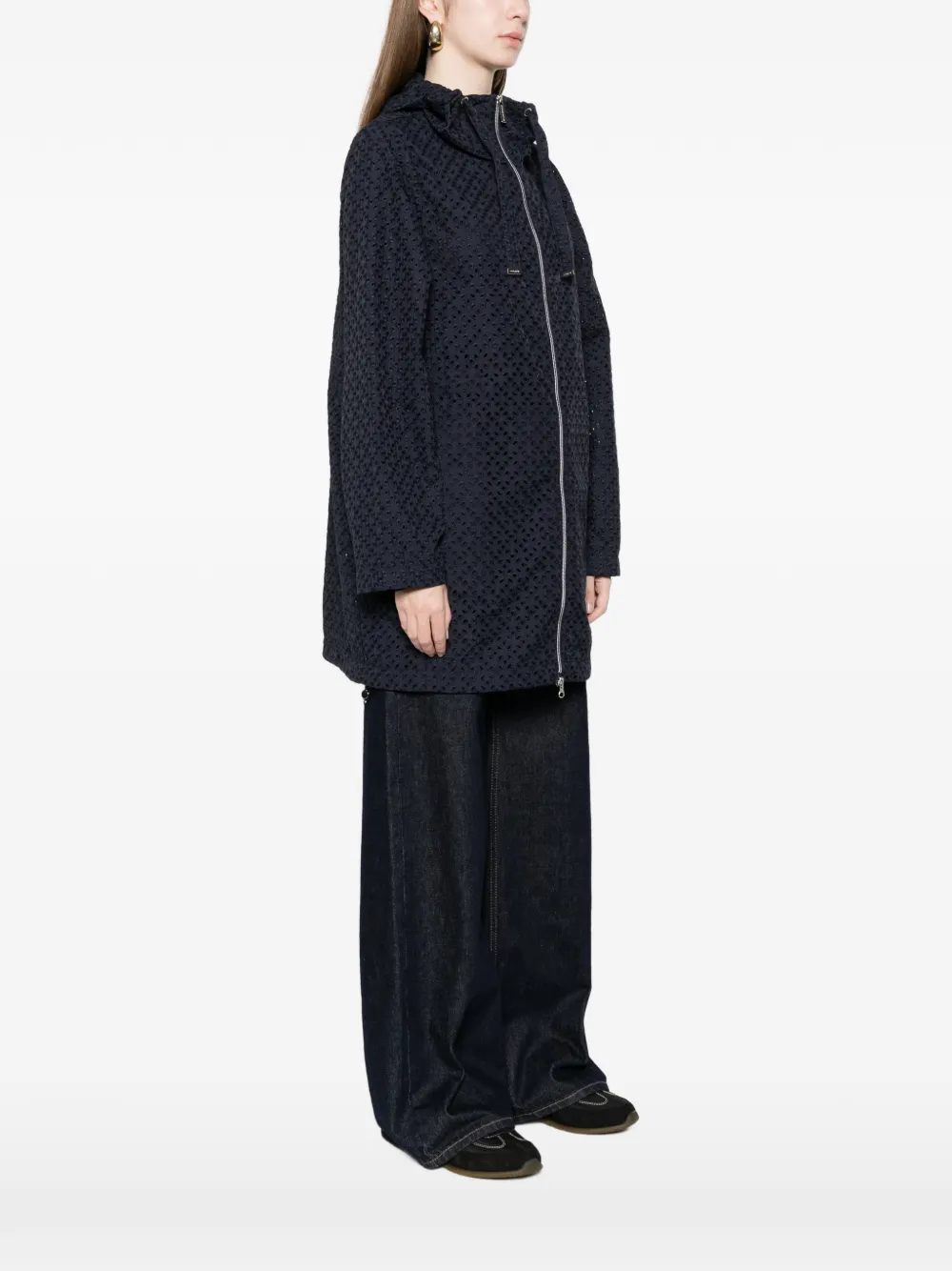  Colmar Hooded Coat - Blue 