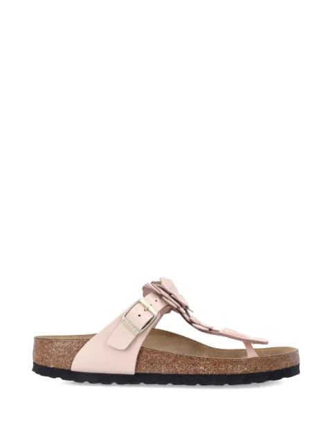 Birkenstock Gizeh flower leather sandals