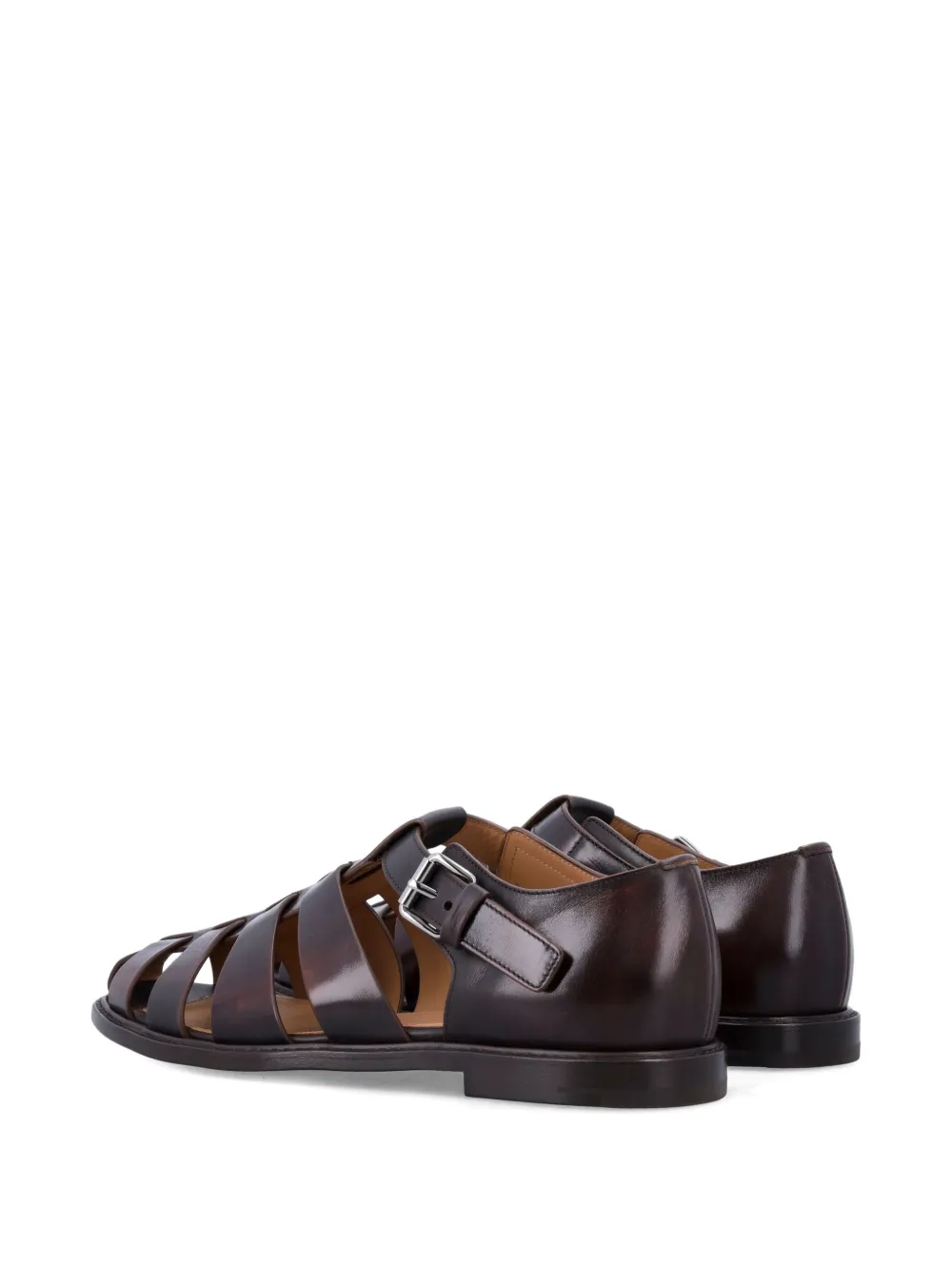 Church's Fisherman leren sandalen Bruin