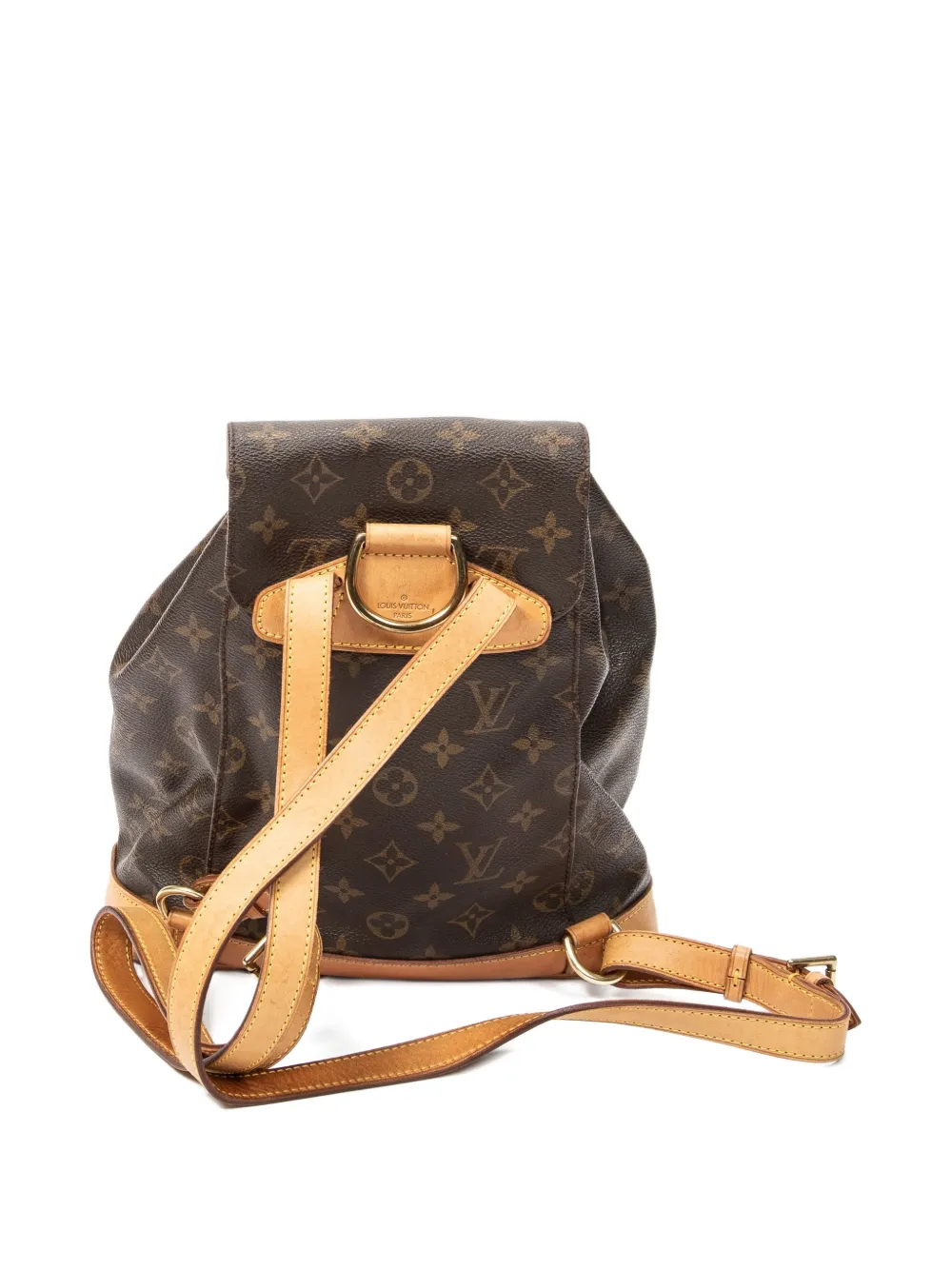 Louis Vuitton Pre-owned 2000 Montsouris Monogram Backpack in Brown, view 2