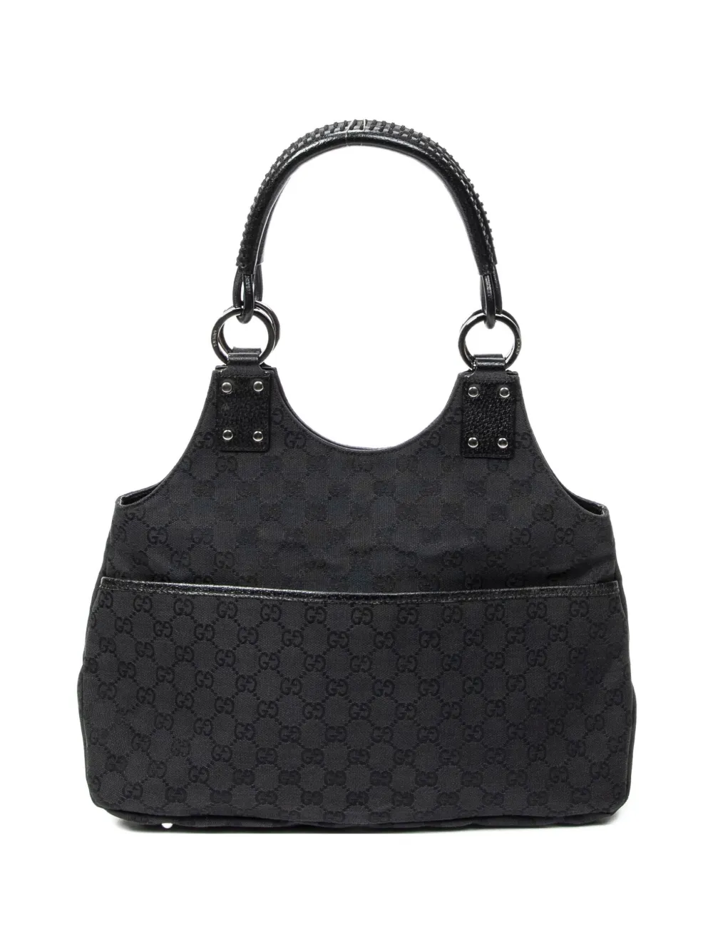 Gucci Pre-Owned medium monogram handbag - Nero