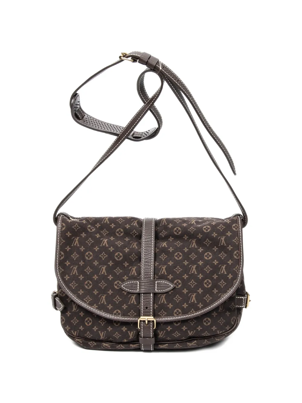 Louis Vuitton Pre-Owned 2007 MM Saumur Monogram shoulder bag - Marrone