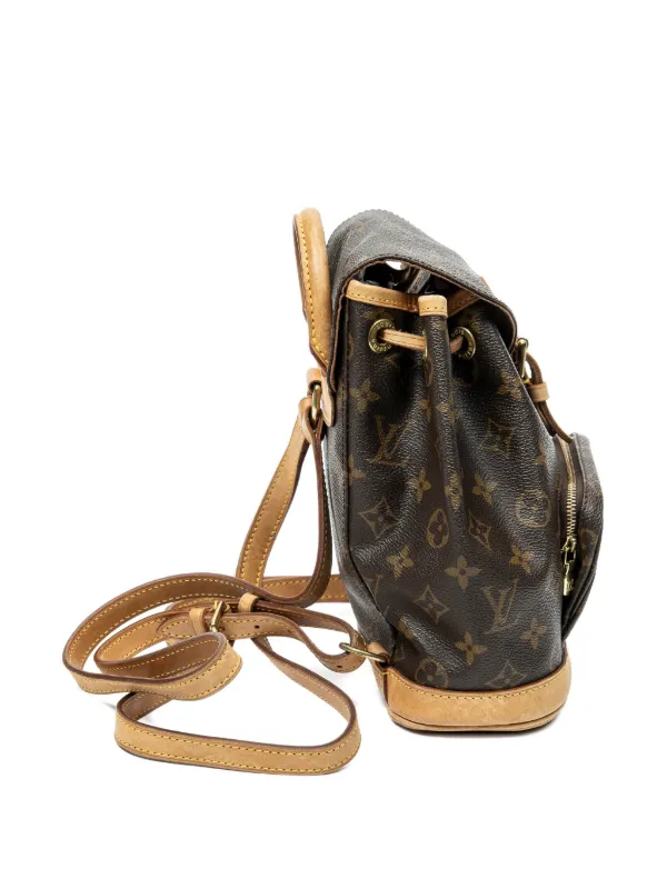 authentic louis vuitton montsouris backpack Monogram Canvas Gm but its lines have been modernized Louis Vuitton Monogram Montsouris NM