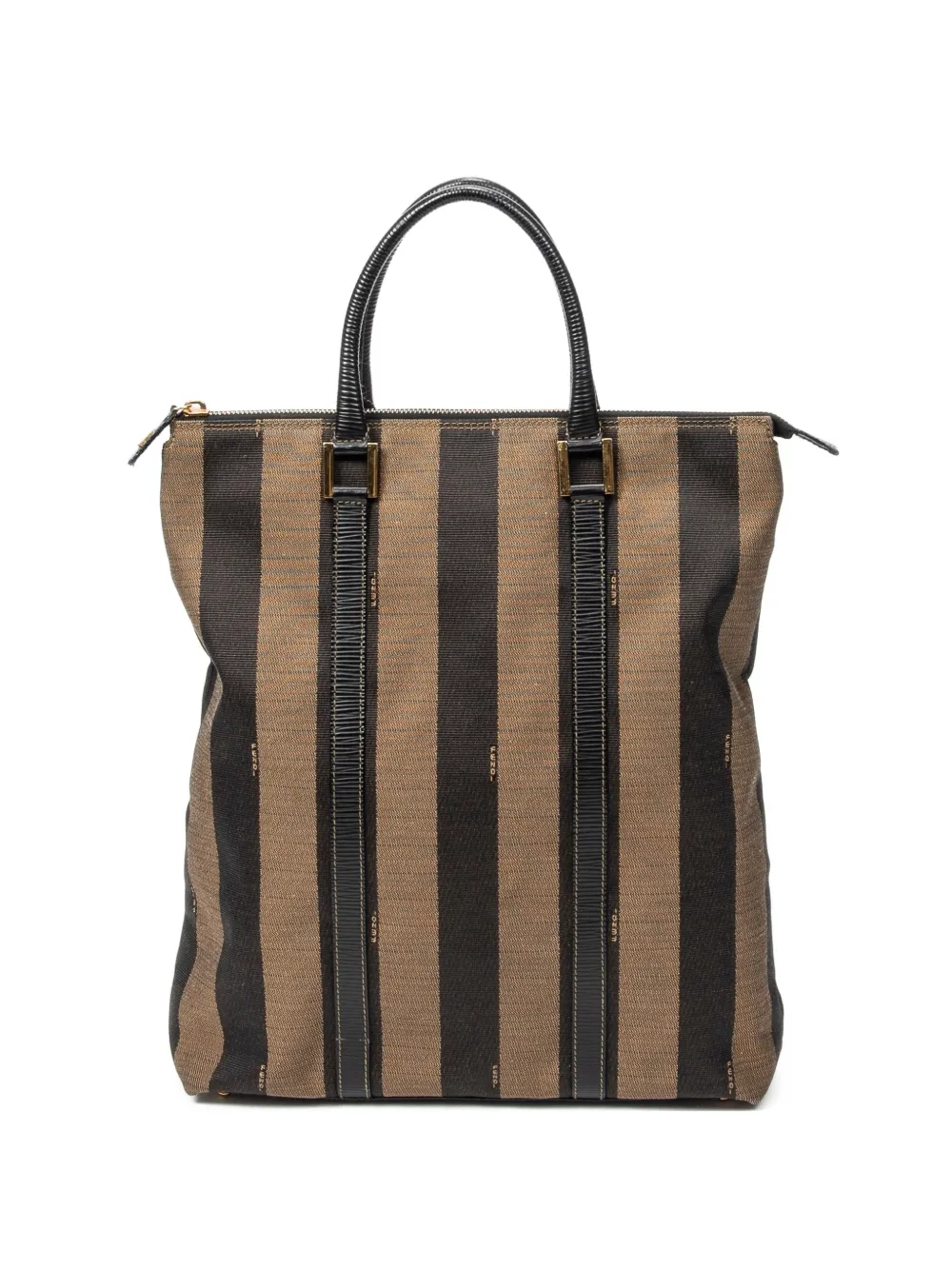 Fendi Pre-Owned vertical zip tote bag - Toni neutri