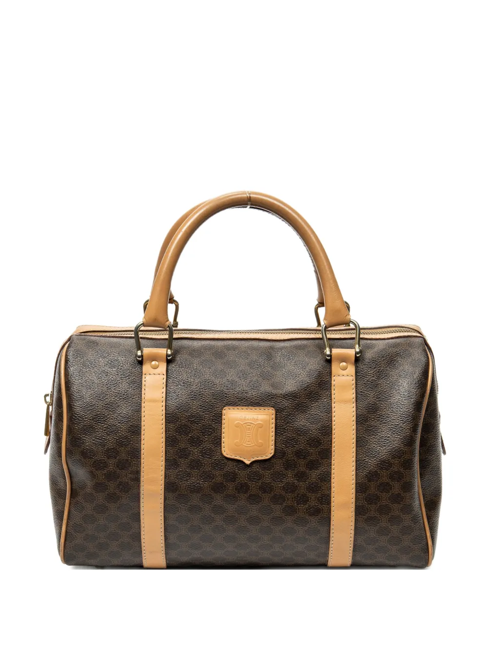 Celine Pre-Owned Small Boston pattern handle bag - Brown