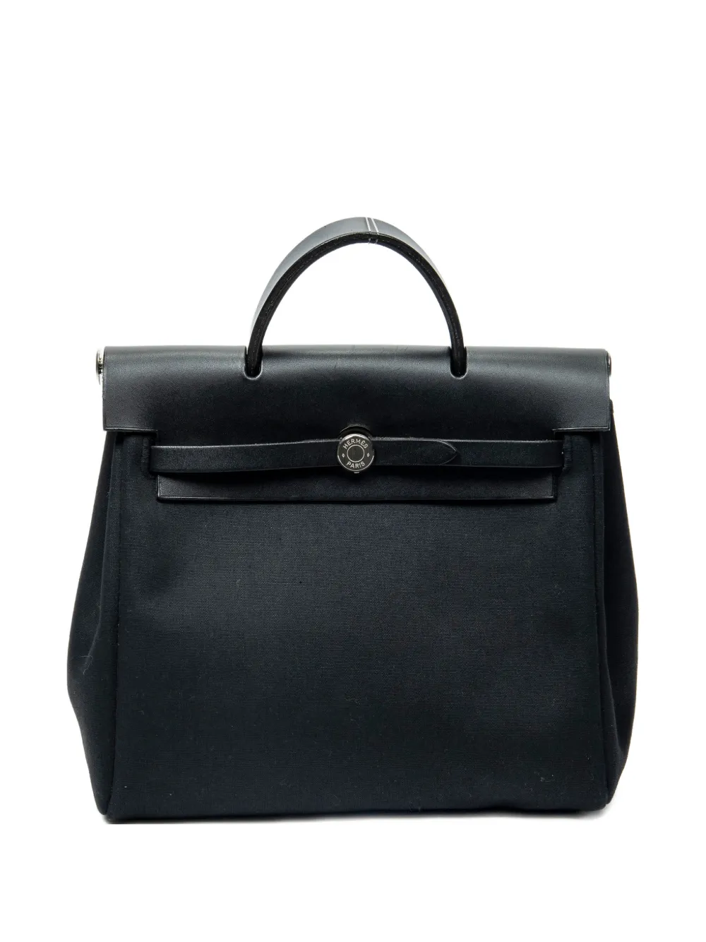 Hermès Pre-Owned 2003 PM Herbag stamp top handle bag - Nero