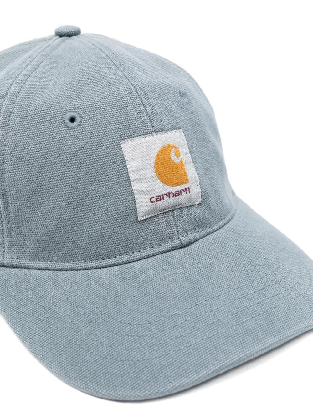  Carhartt Wip Canvas Logo-patch Baseball Cap - Blue 