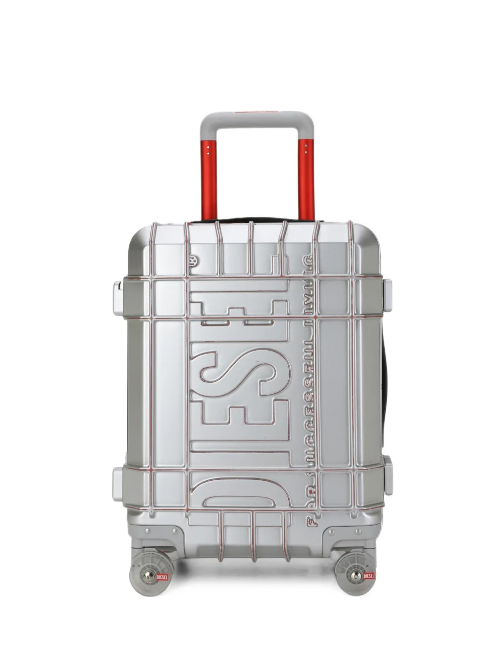 Diesel Rugged kleine koffer Grijs