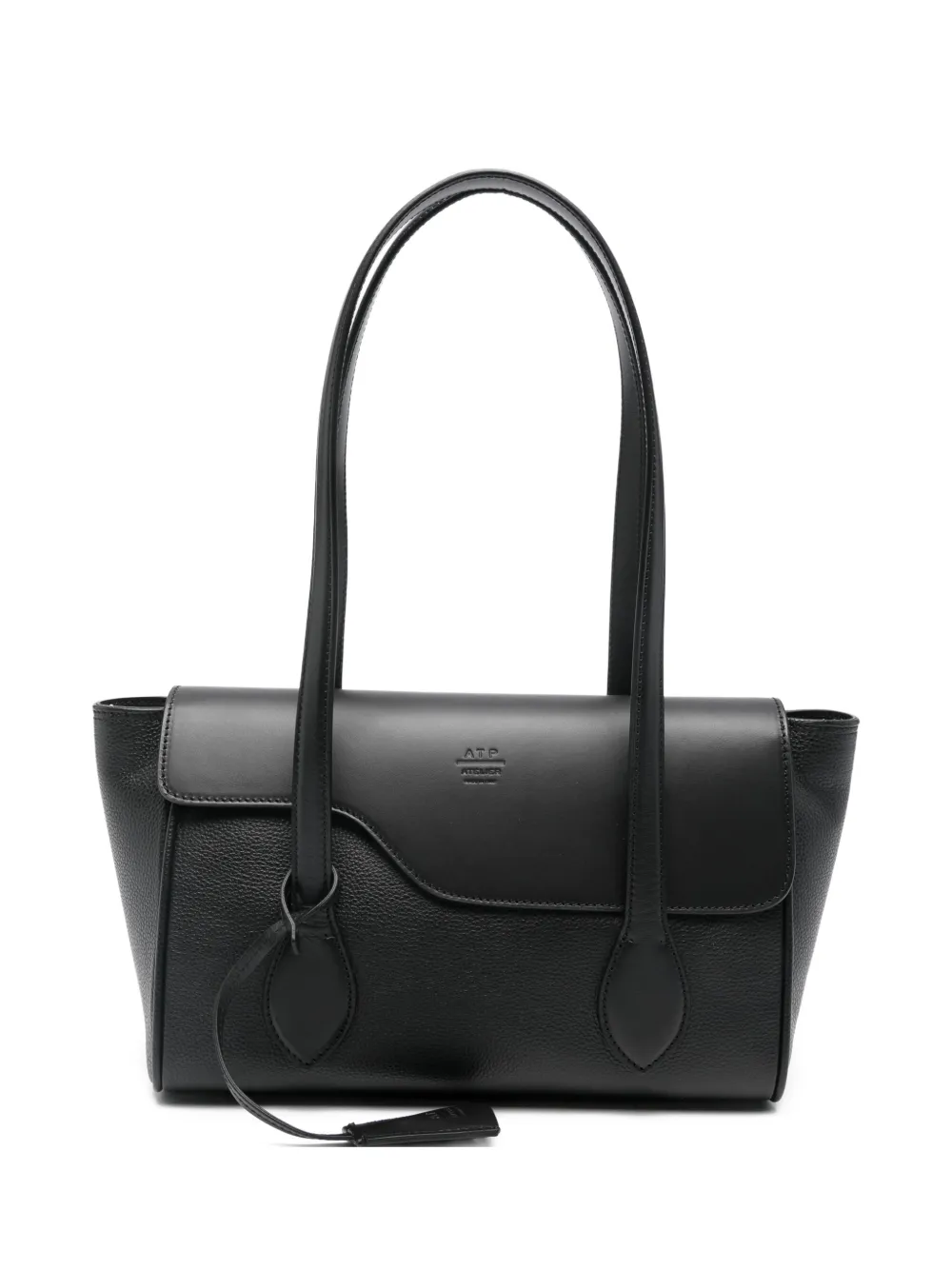 ATP Atelier Eira flap tote bag - Nero