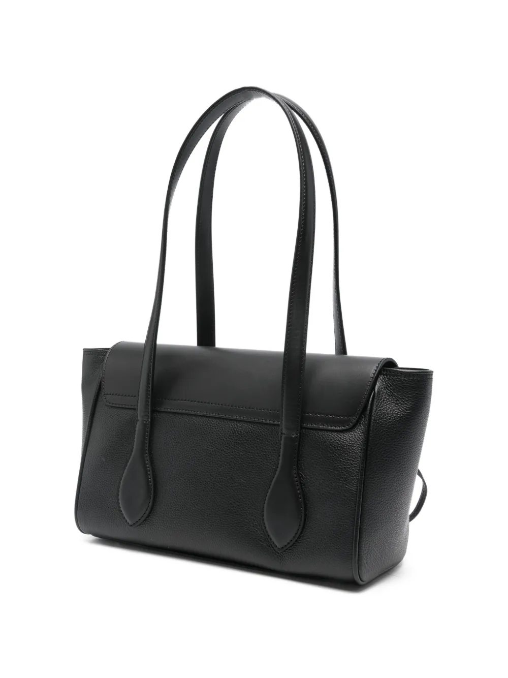  Atp Atelier Eira Flap Tote Bag - Black 