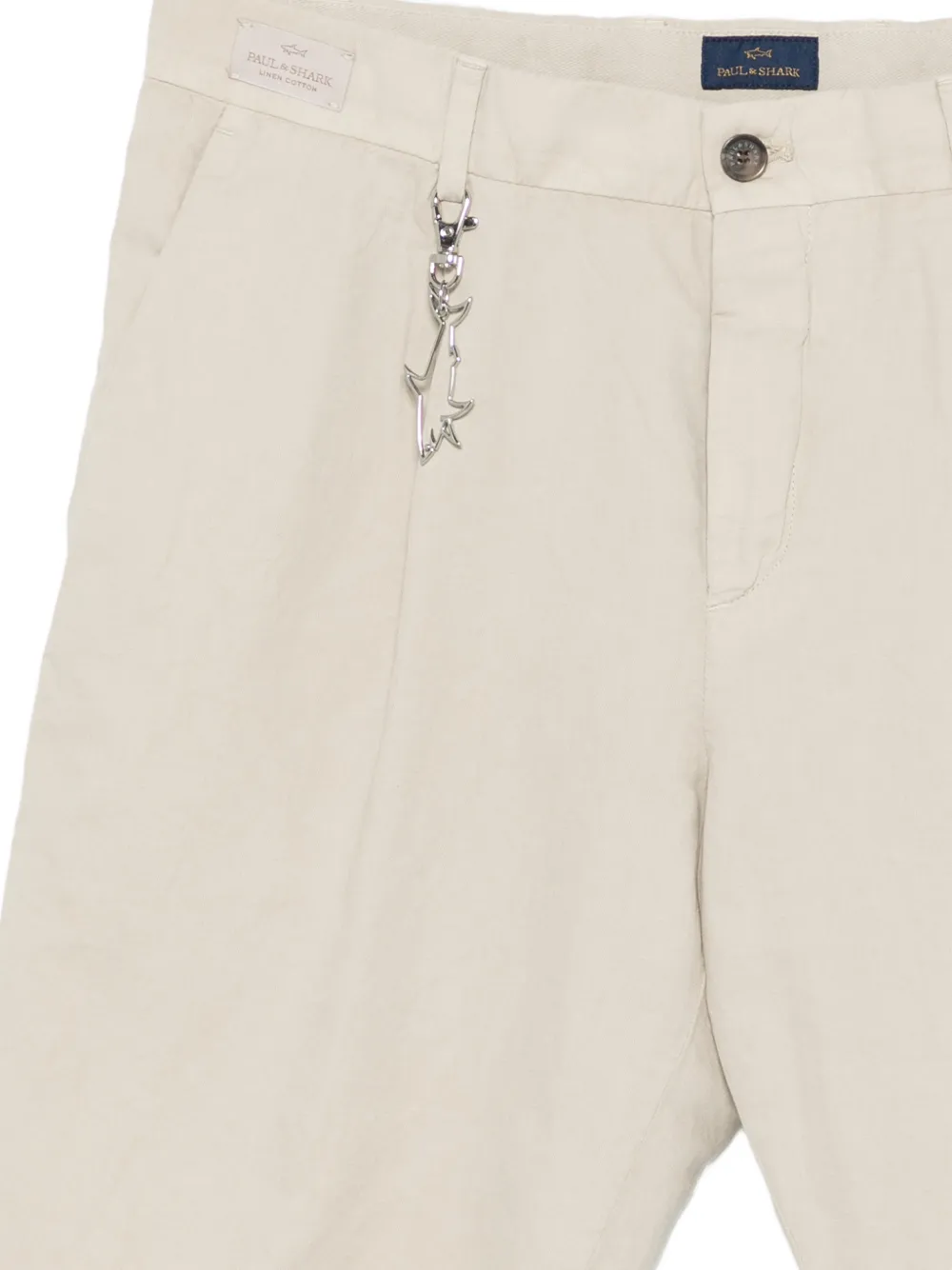 Paul & Shark Shark-pendant Shorts - Neutrals 