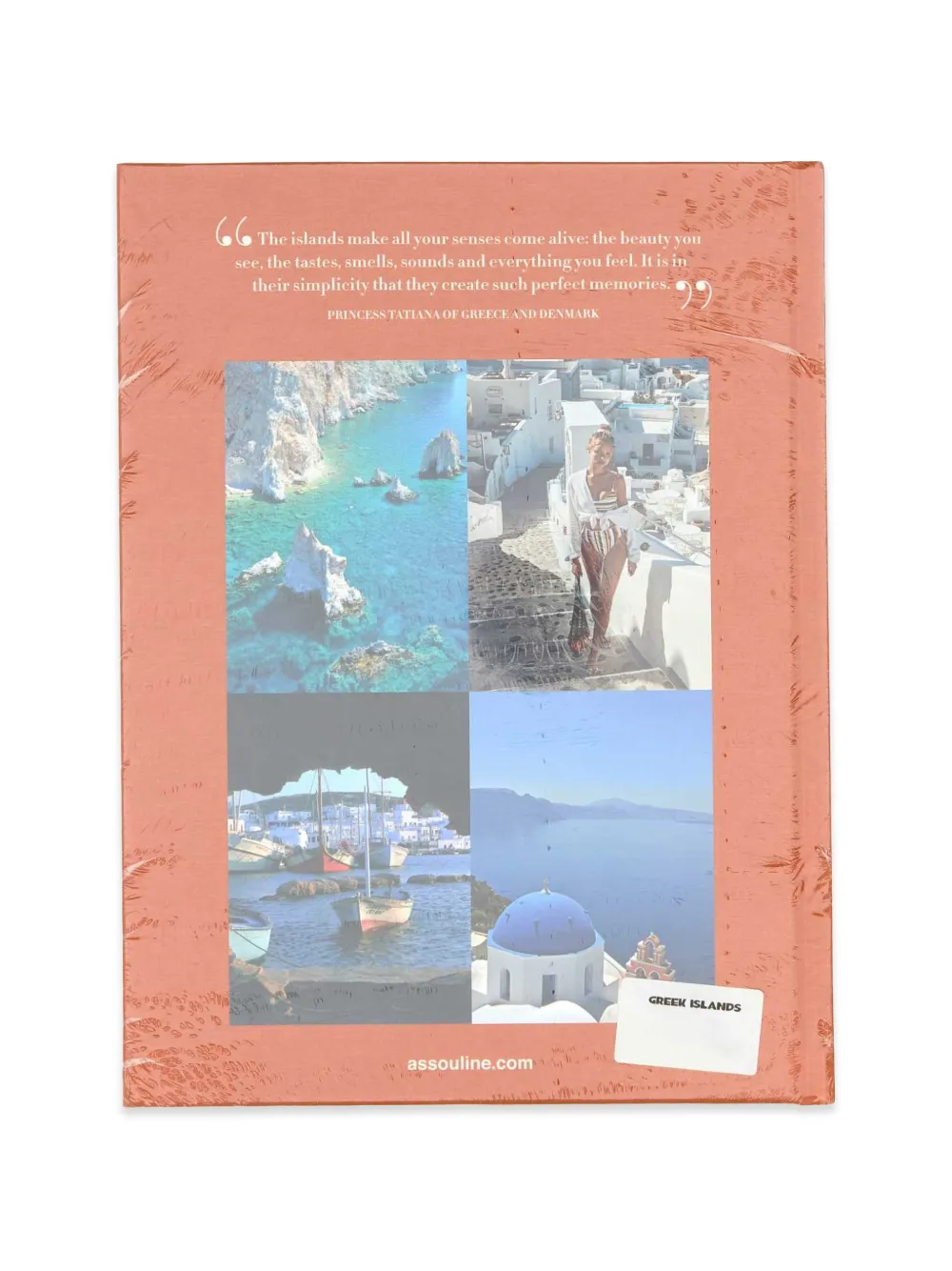  Assouline Greek Islands Coffee Table Book - Brown 