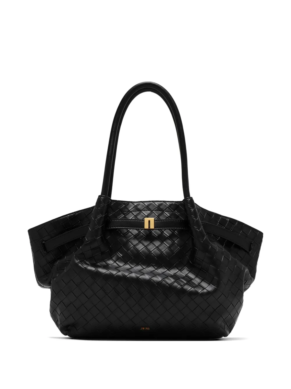 JW Pei medium Hana woven tote bag - Nero