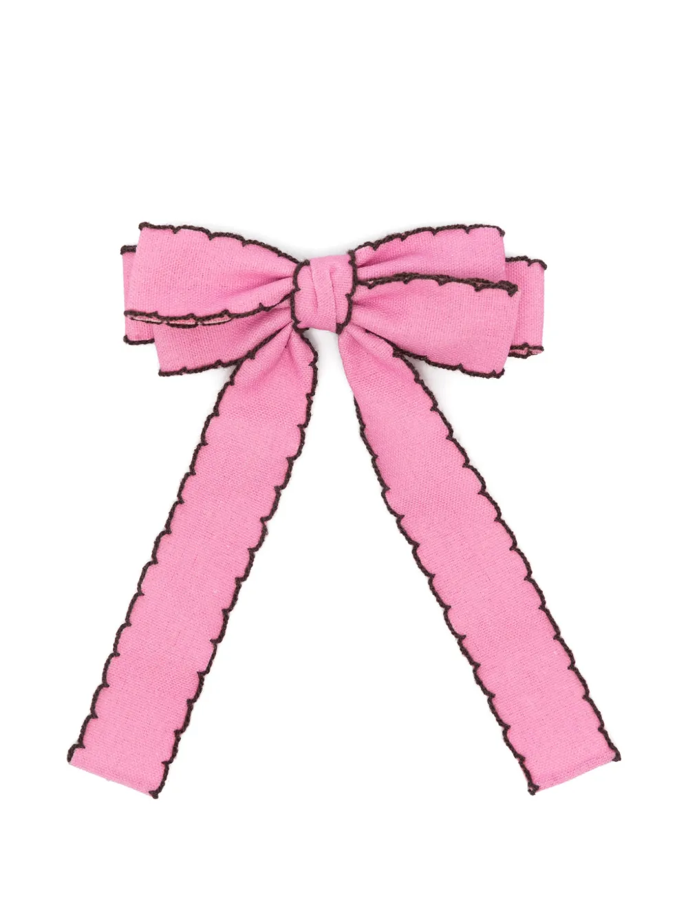 Stine Goya bow hair clip - Rosa