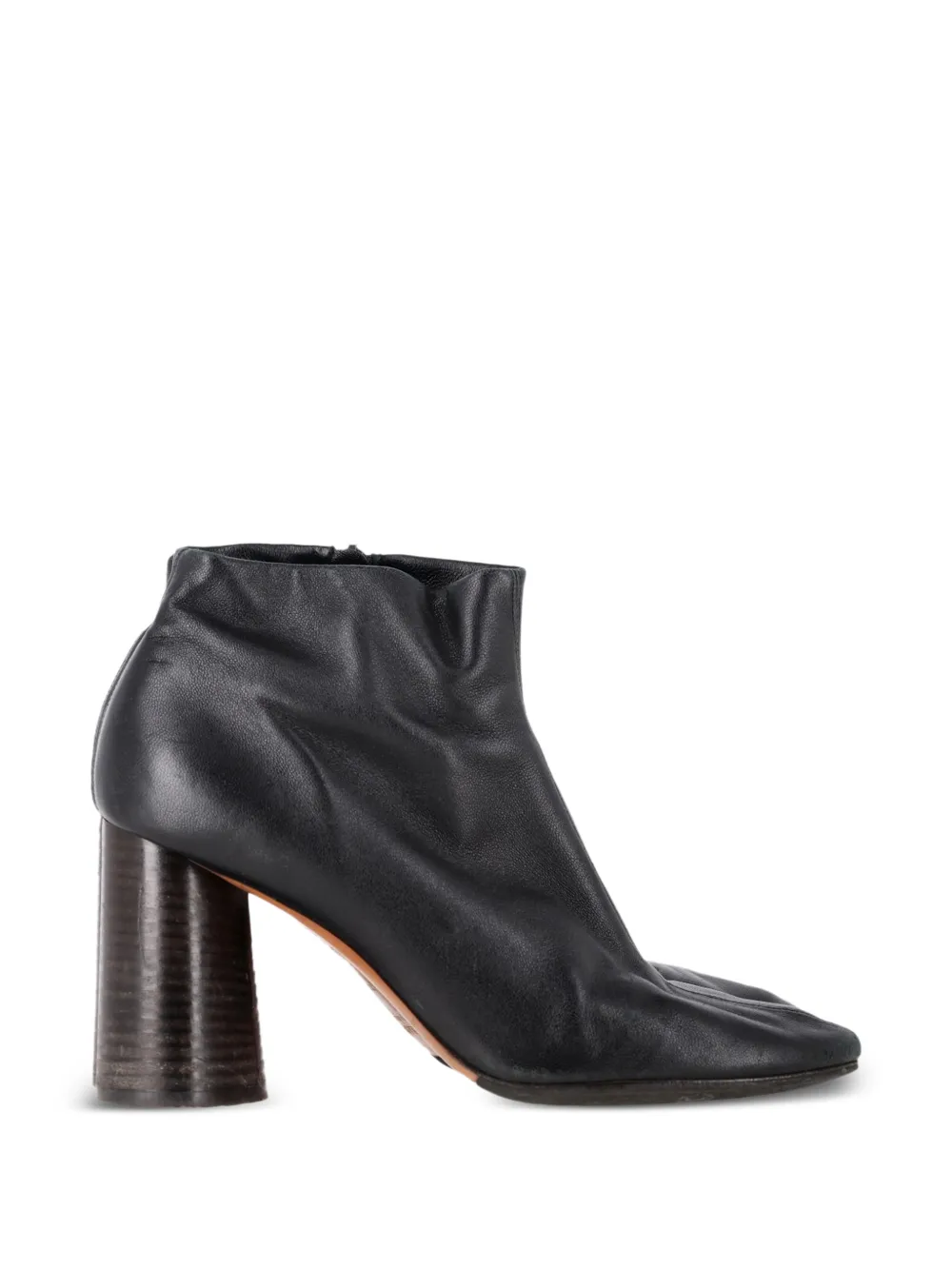 Celine Pre-Owned zip-up ankle boots - Nero