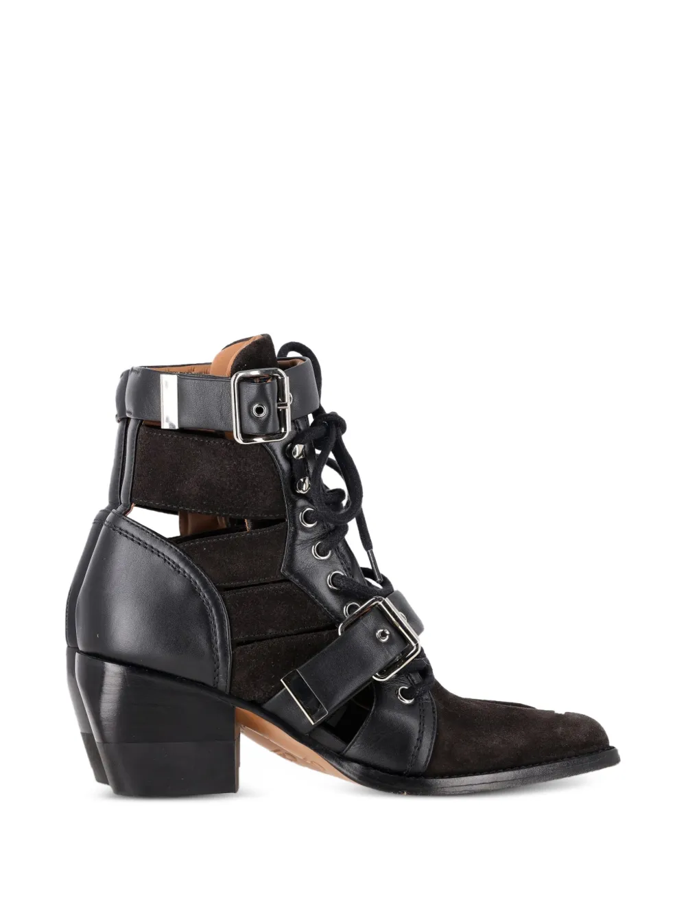 Chloé Vintage Rylee cut-out boots - Schwarz