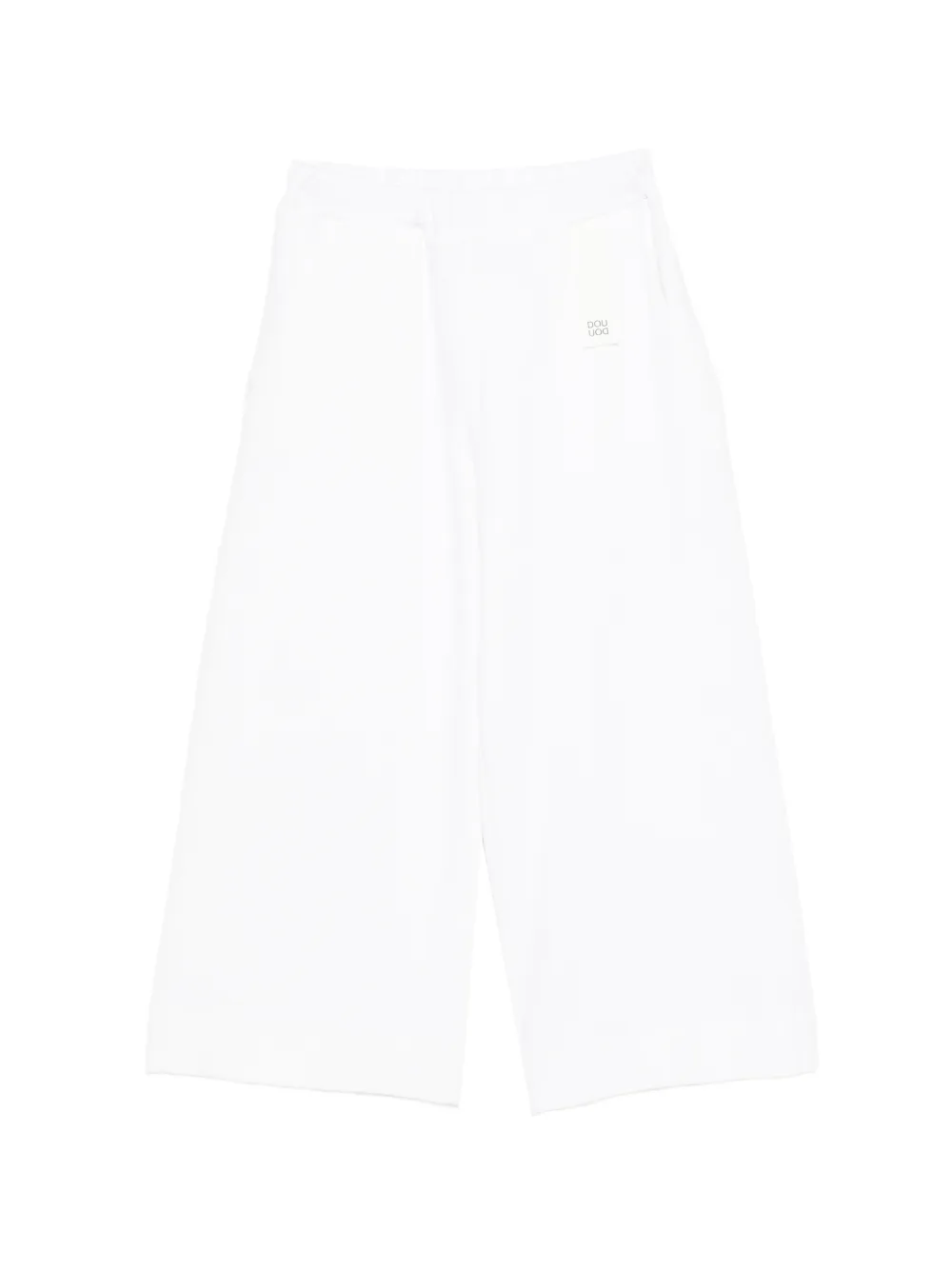 Douuod Kids elasticated trousers - Bianco