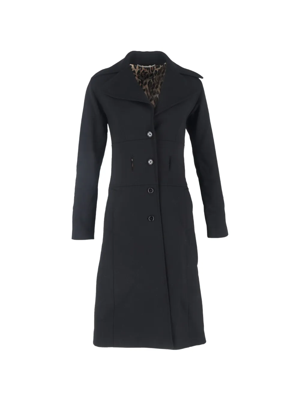 Dolce & Gabbana Pre-Owned single-breasted wool coat - Nero