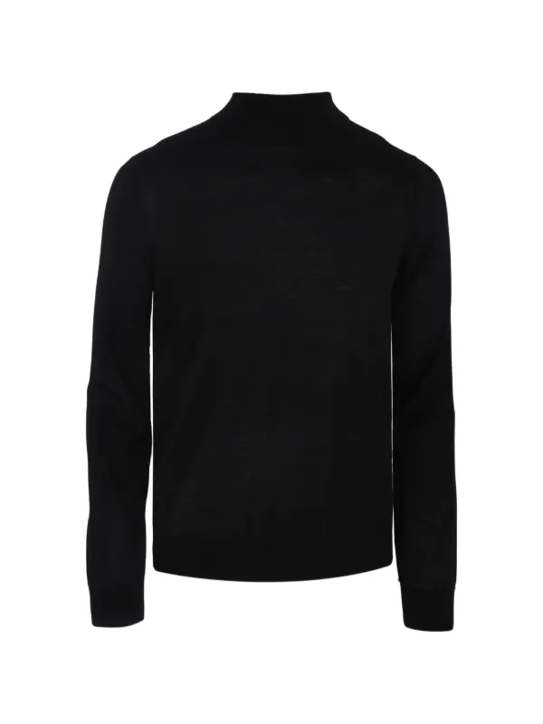 Corneliani Knit Shirt in Black
