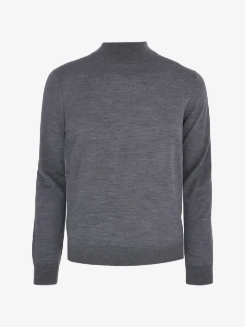 Corneliani melange knit shirt